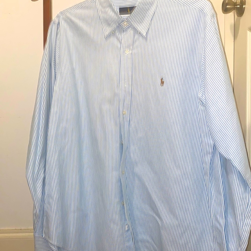Ralph Lauren polo button down. Xl